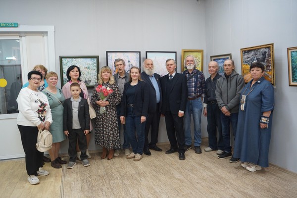 Торжественное открытие выставки «Наедине с вдохновением»