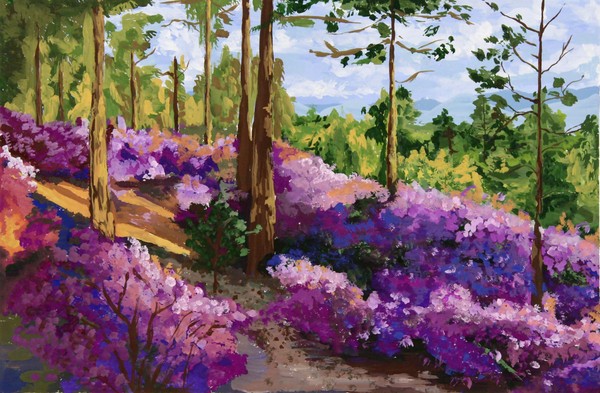 Выставка детского рисунка «Красота Божьего мира»