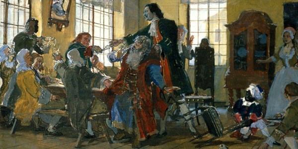 Тематическая беседа «Борьба Петра I c отказавшимся от службы офицерами»