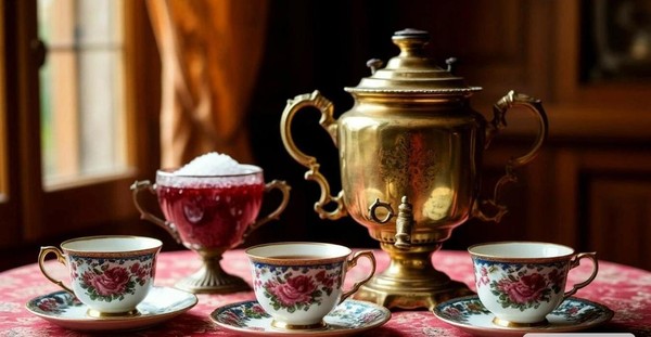 Игровая программа «У Павловых за чашкой чая»