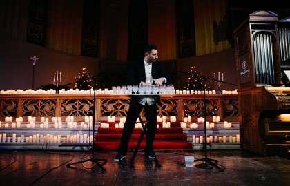 Рождественский концерт при свечах: Стеклянная арфа, орган, голос. От Баха до Scorpions