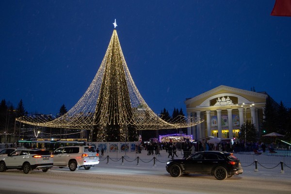 Открытие Центральной городской Ёлки