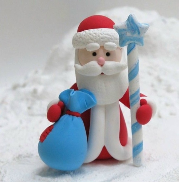 Мастер-класс для детей по лепке "Дед Мороз или Гном"