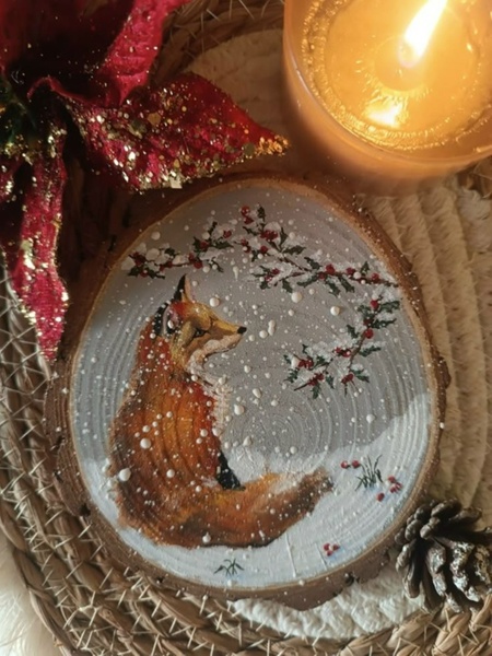 Мастер-класс по росписи спилов