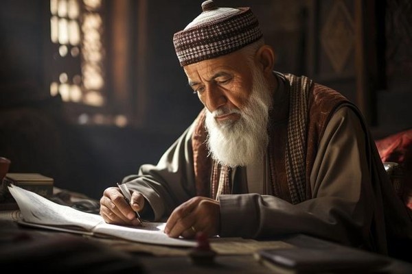 Мастер-класс «Жар-птица: буквенный рисунок с помощью арабской каллиграфии»