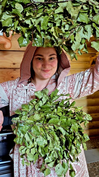 Женский банный круг