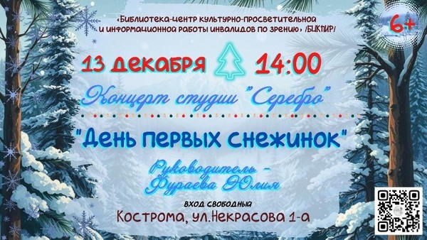 Концерт «День первых снежинок»