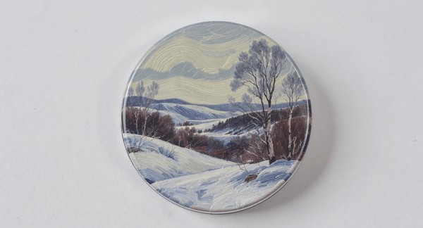 Занятие «Декабрьские штудии. Зимний пейзаж»