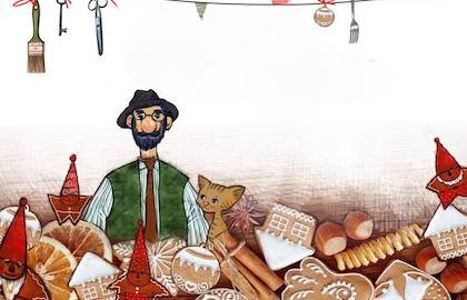 Рождество в домике Петсона