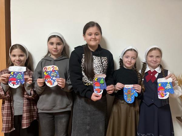 Открытый урок «Варежка из пластилина»