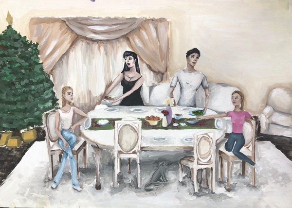 Виртуальная выставка «Мамины глаза: рисунки о самом главном»