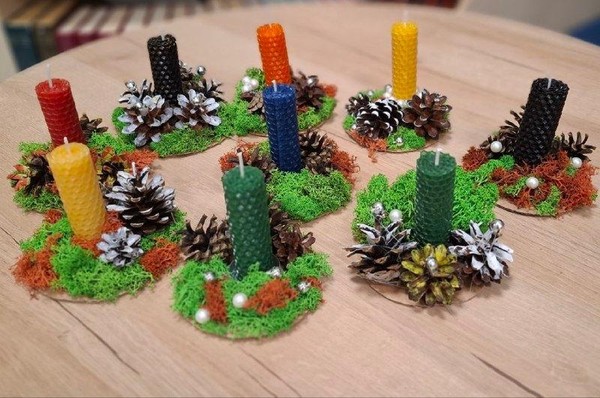 Творческая мастерская «Новогодняя свеча»