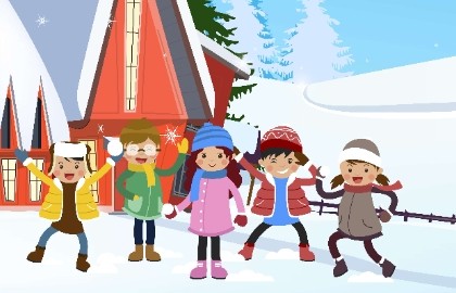 Веселые потешки, зимние забавы да пересмешки