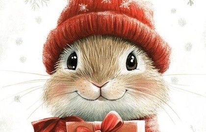 Зимние приключения Зайчонка для детей от 1,5 до 3 лет