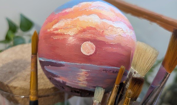 Мастер-класс «Закатная элегия Саврасова»