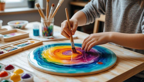 Мастер-класс «Рождественское чудо из смолы»