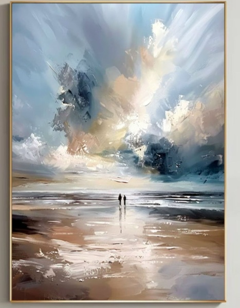 Мастер-класс "На море" или свободная тема, масло