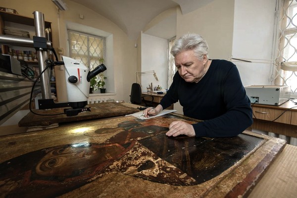 Сто лет музейной реставрации икон в Великом Новгороде