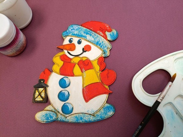 «Весёлый снеговик»