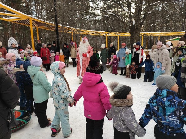 Новогодние мероприятия в Экопарке
