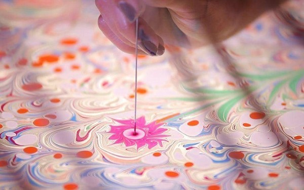 Мастер-класс «Эбру: от древности до современности»