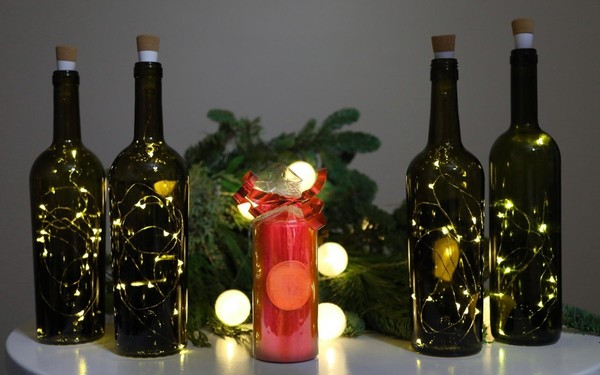 Мастер-класс «Новогодний светильник»