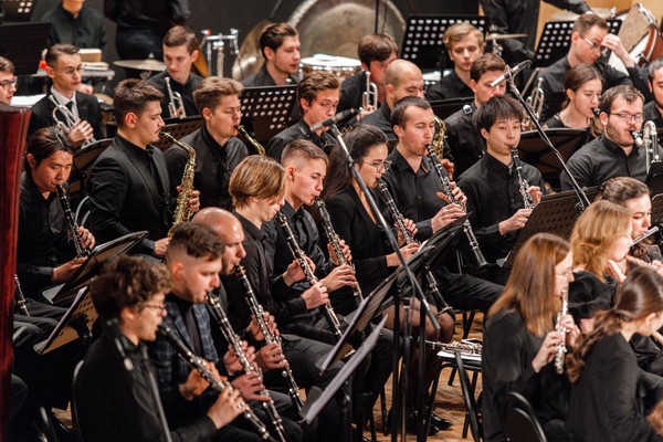 Программа Концертного оркестра духовых инструментов Российской академии музыки им. Гнесиных