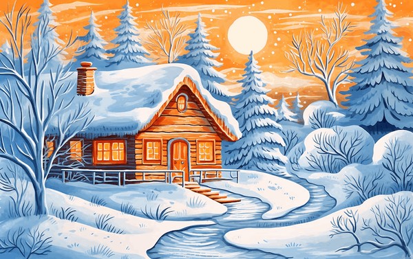 Выставка рисунков «Проказы матушки зимы»