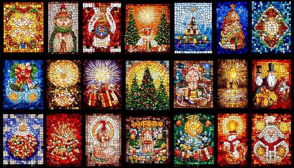 Утренник «Новогодняя мозаика»