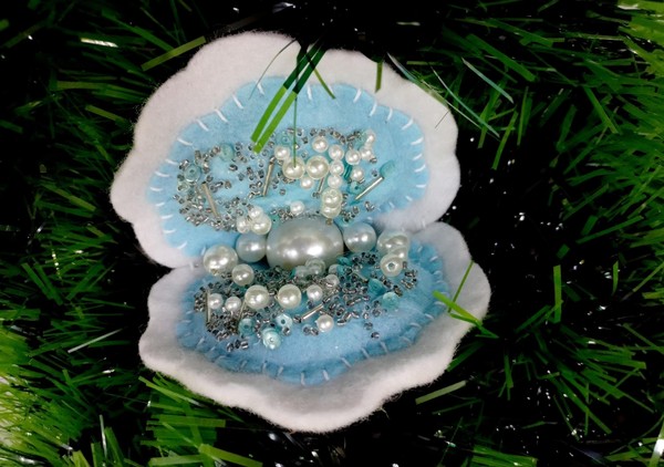 Мастер-класс «Ракушка-хранительница: шьем из фетра»