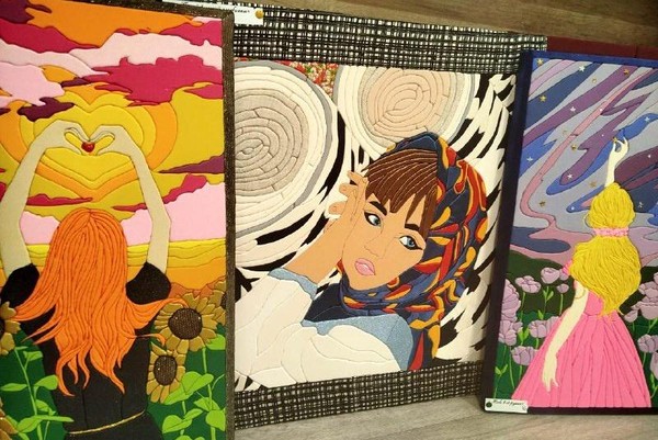 Выставка «Лоскутки души. Искусство кинусайга»