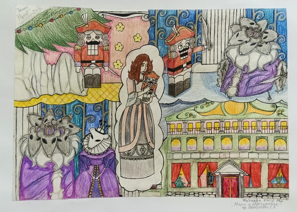 Выставка детского рисунка «Рождество»