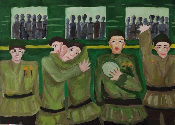 Виртуальная выставка «Герои отечества: взгляд юных художников»