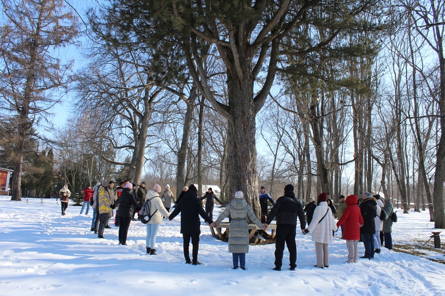 Новогодние традиции в усадьбе Рязанка