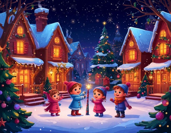 Час весёлых затей «Хорошо, что каждый год – к нам приходит Новый год!»