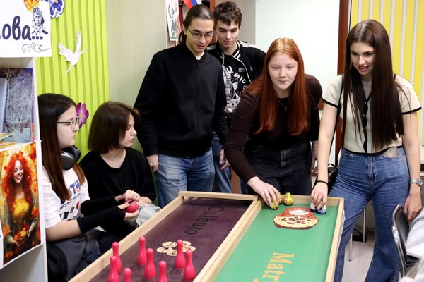 Инклюзивная игротека в библиотеке