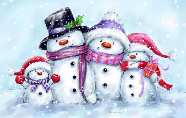 Занятие «Снеговик – озорник»