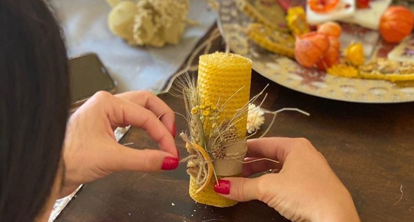 Мастер-класс «Создай свою свечу желаний»