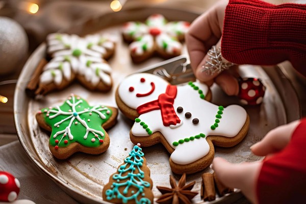 Мастер-класс по росписи новогодних пряников