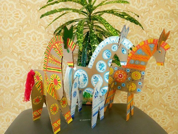 Мастер-класс «Новогодняя лошадка»