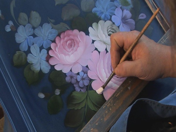 Мастер-класс «Загадочный мир русской росписи»