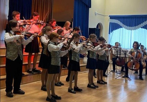 Отчетный концерт струнного отдела