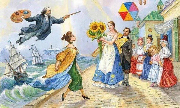 Беседа « Сказки кисточки: рассказы о знаменитых художниках и их произведениях»