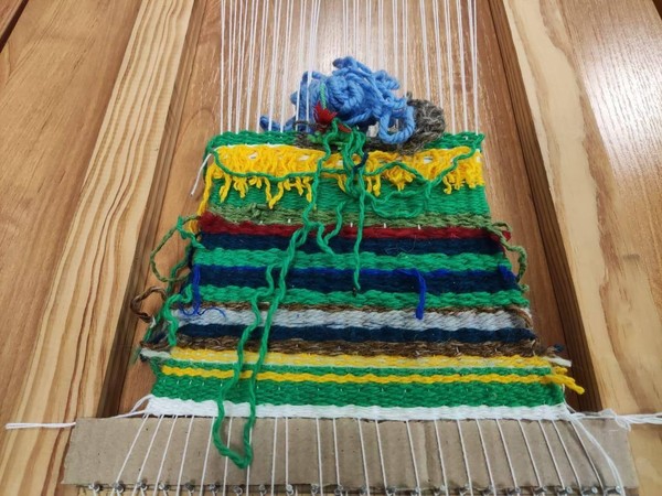 Мастер-класс «Простой коврик»