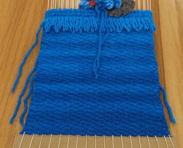 Мастер-класс «Синий коврик»