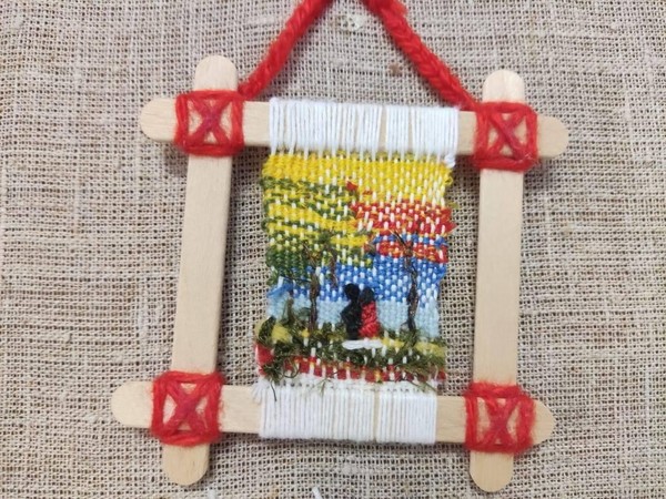 Мастер-класс «Ткачество на рамочке»