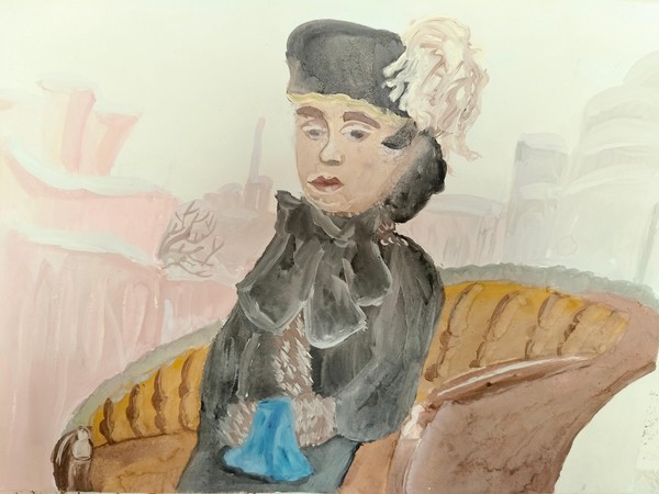 Выставка «Шедевры в детской палитре»