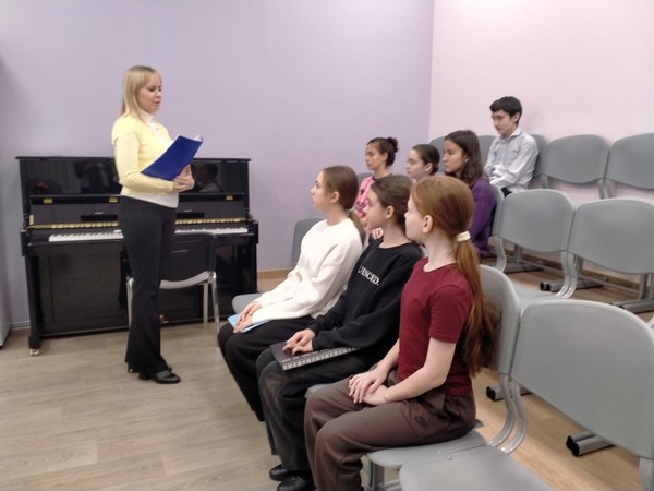 Беседа «Музыка должна радовать сердца»