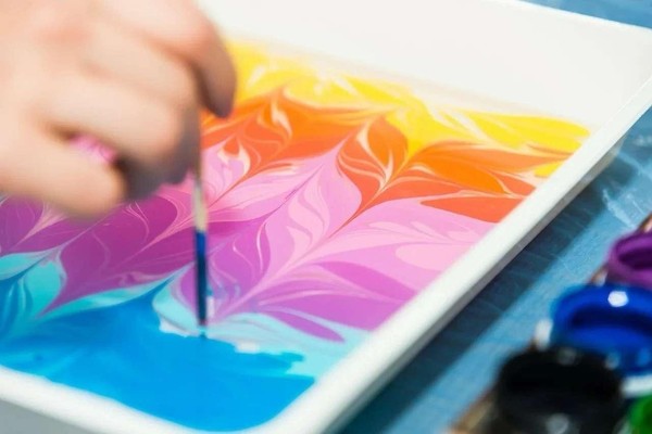 Мастер-класс «Рисование на воде (эбру)»