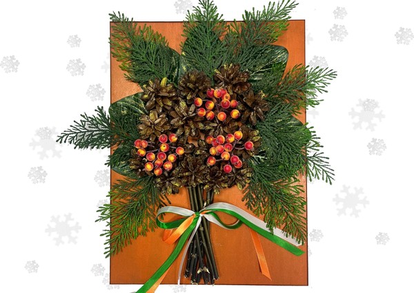 Мастер-класс «Новогодняя композиция»